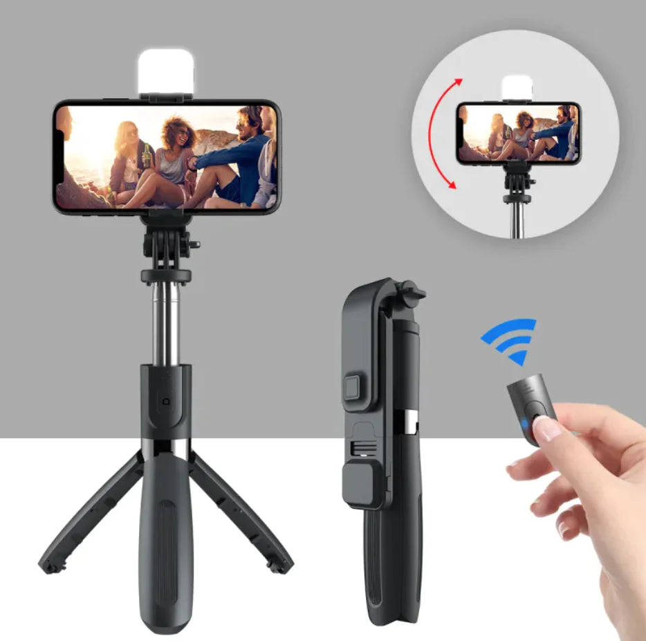 3-in-1 Bluetooth Wireless Selfie Stick & Tripod