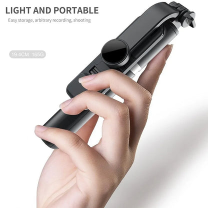 Wireless Bluetooth Selfie Stick Foldable