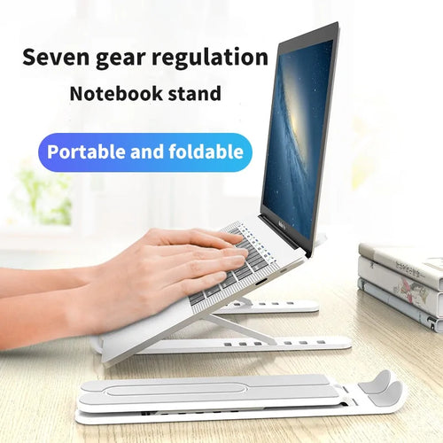 Travel-Friendly Folding Laptop Holder