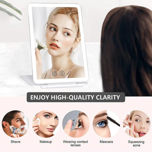 TriLight Portable Makeup Mirror